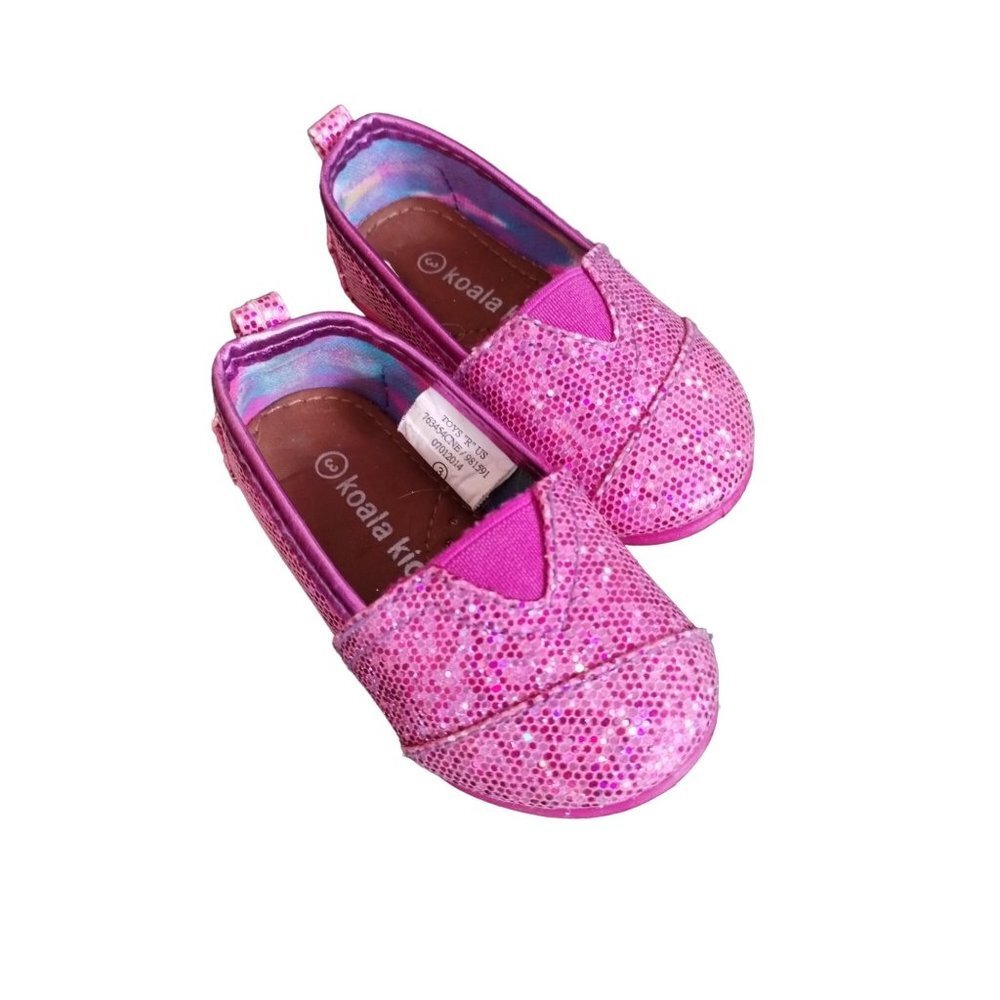 Koala Kids Pink glittery‎ flats